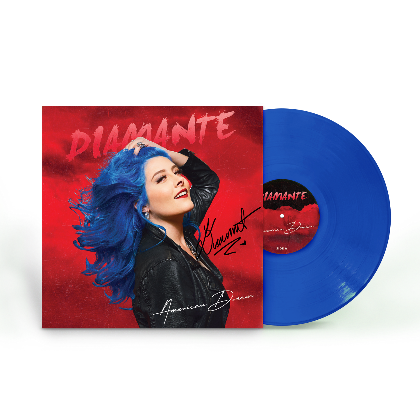 *AUTOGRAPHED* AMERICAN DREAM VINYL (IRIS BLUE)