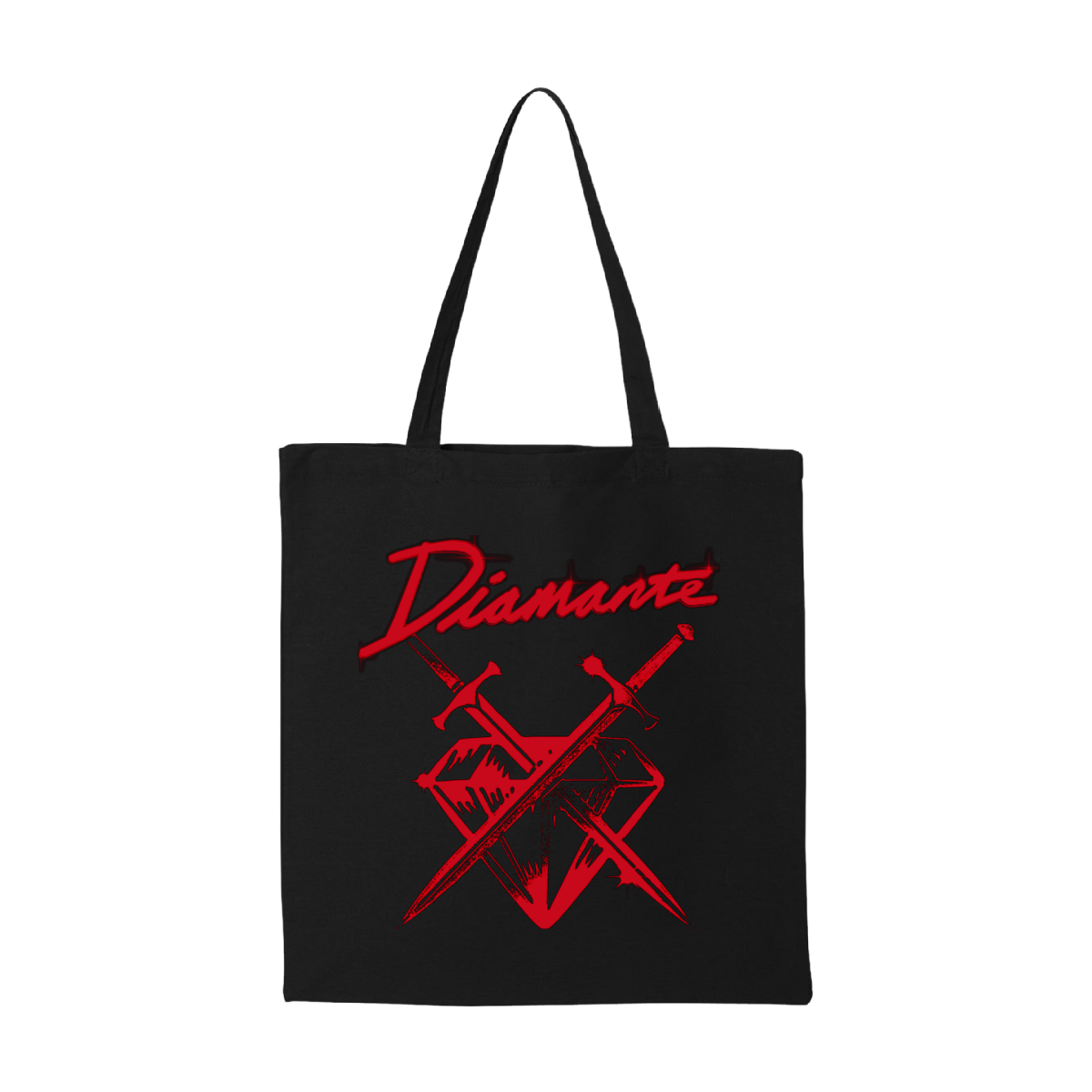 DIAMANTE LOGO TOTE BAG