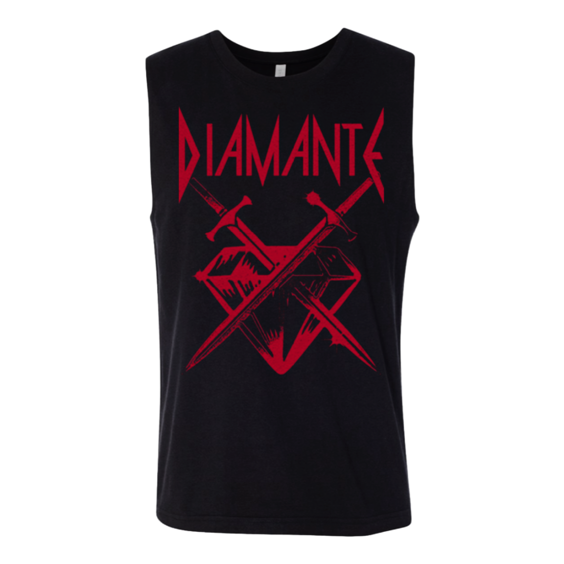 DIAMANTE METAL LOGO TANK