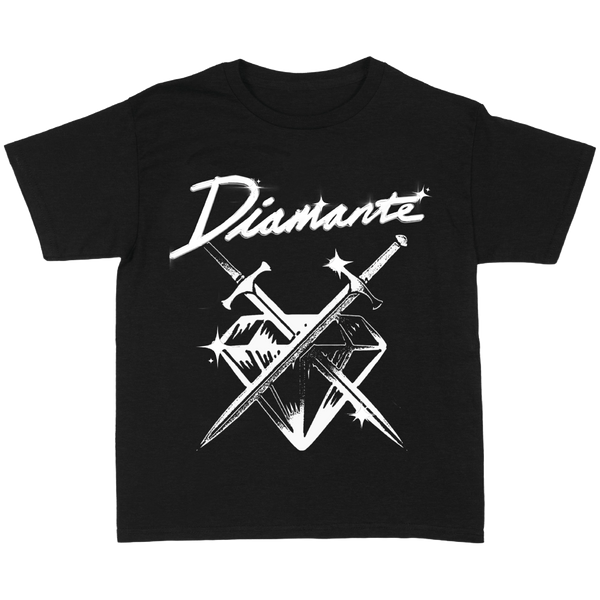 DIAMANTE LOGO T-SHIRT