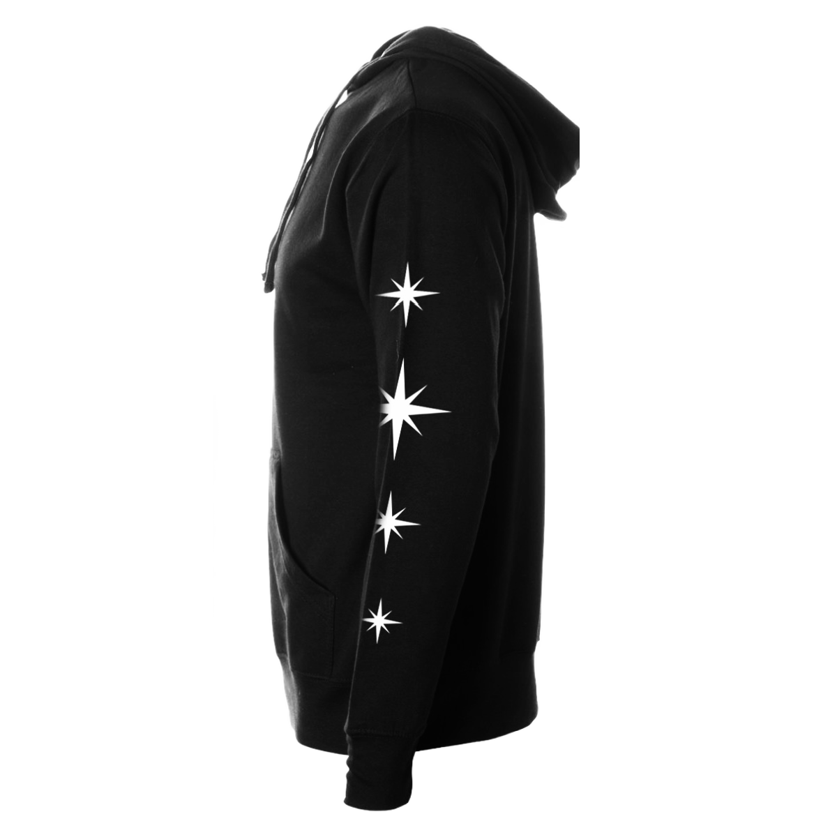 DIAMANTE SPARKLE PULLOVER HOODIE