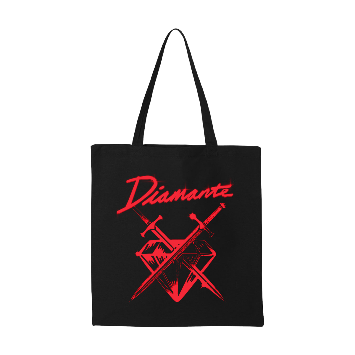 DIAMANTE LOGO TOTE BAG