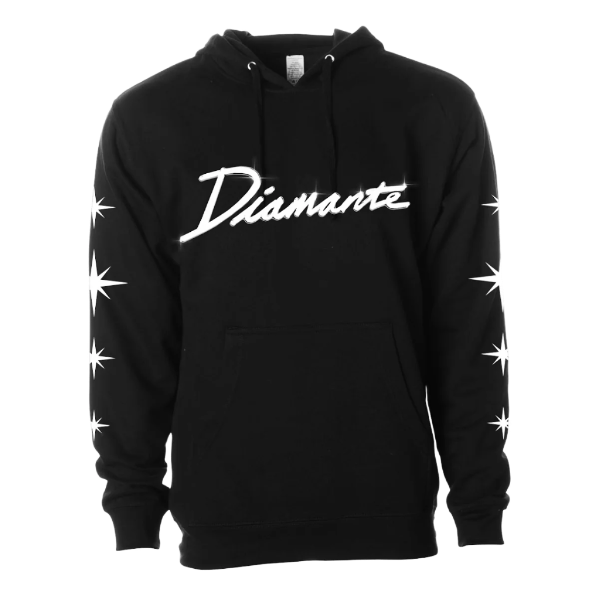 DIAMANTE SPARKLE PULLOVER HOODIE