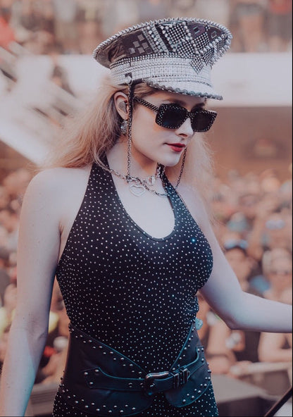 RHINESTONE JUMPSUIT