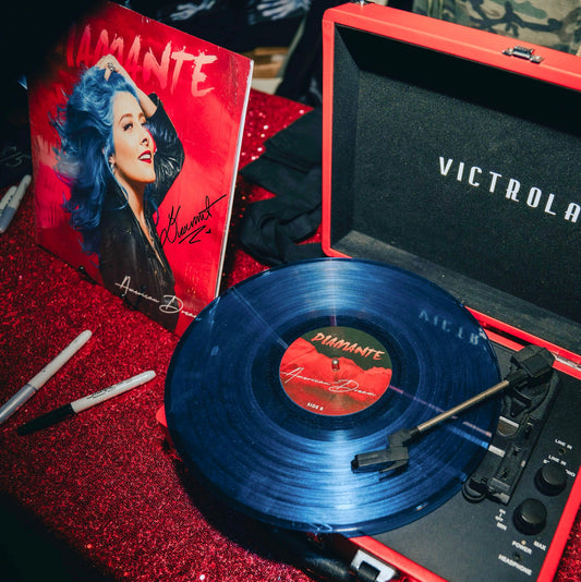 *AUTOGRAPHED* AMERICAN DREAM VINYL (IRIS BLUE)