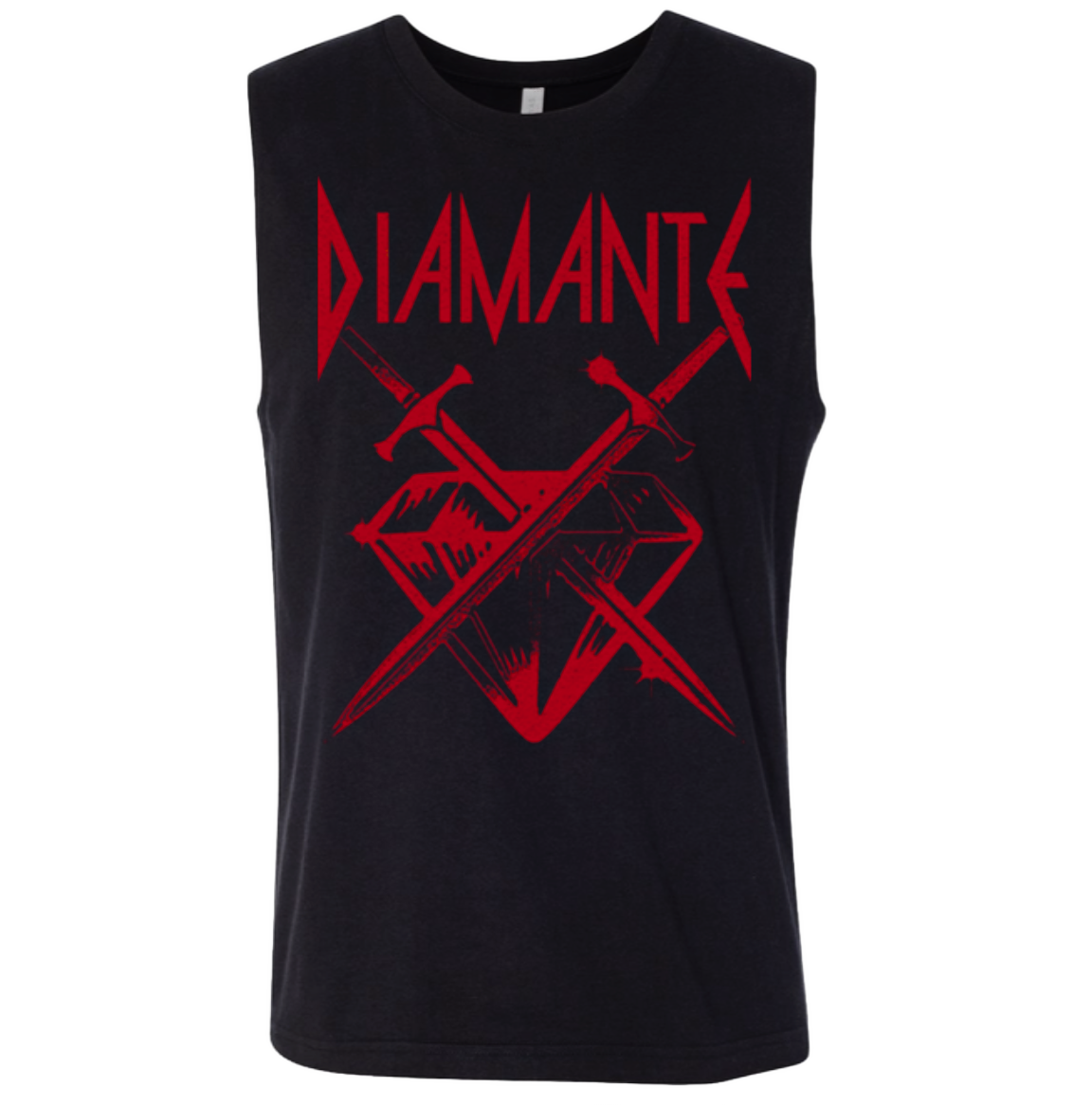 DIAMANTE METAL LOGO TANK