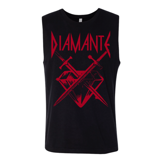 DIAMANTE METAL LOGO TANK