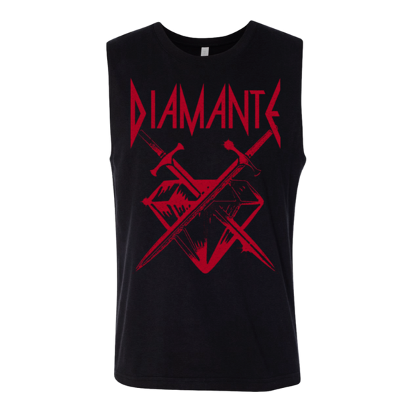DIAMANTE METAL LOGO TANK