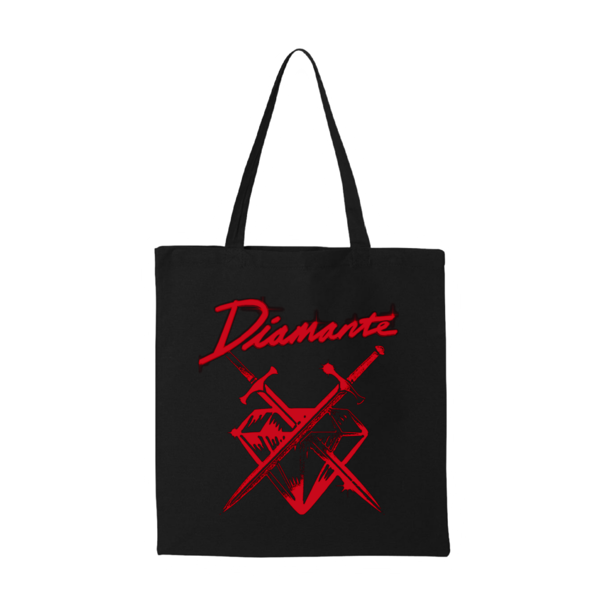 DIAMANTE LOGO TOTE BAG