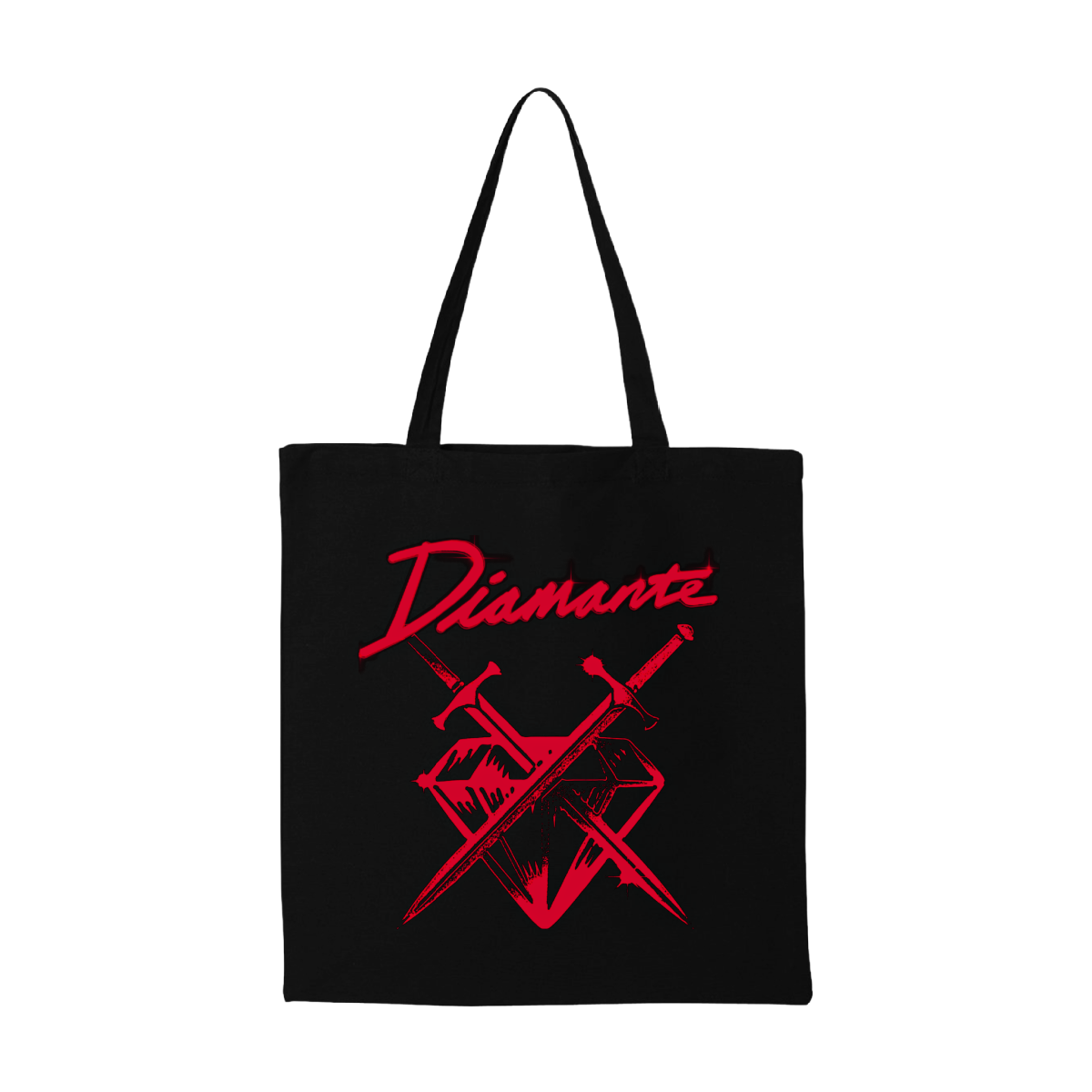 DIAMANTE LOGO TOTE BAG