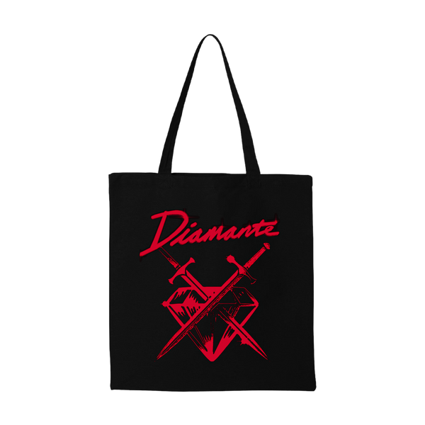 DIAMANTE LOGO TOTE BAG